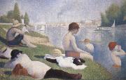 Georges Seurat Bathers at Asnieres France oil painting artist